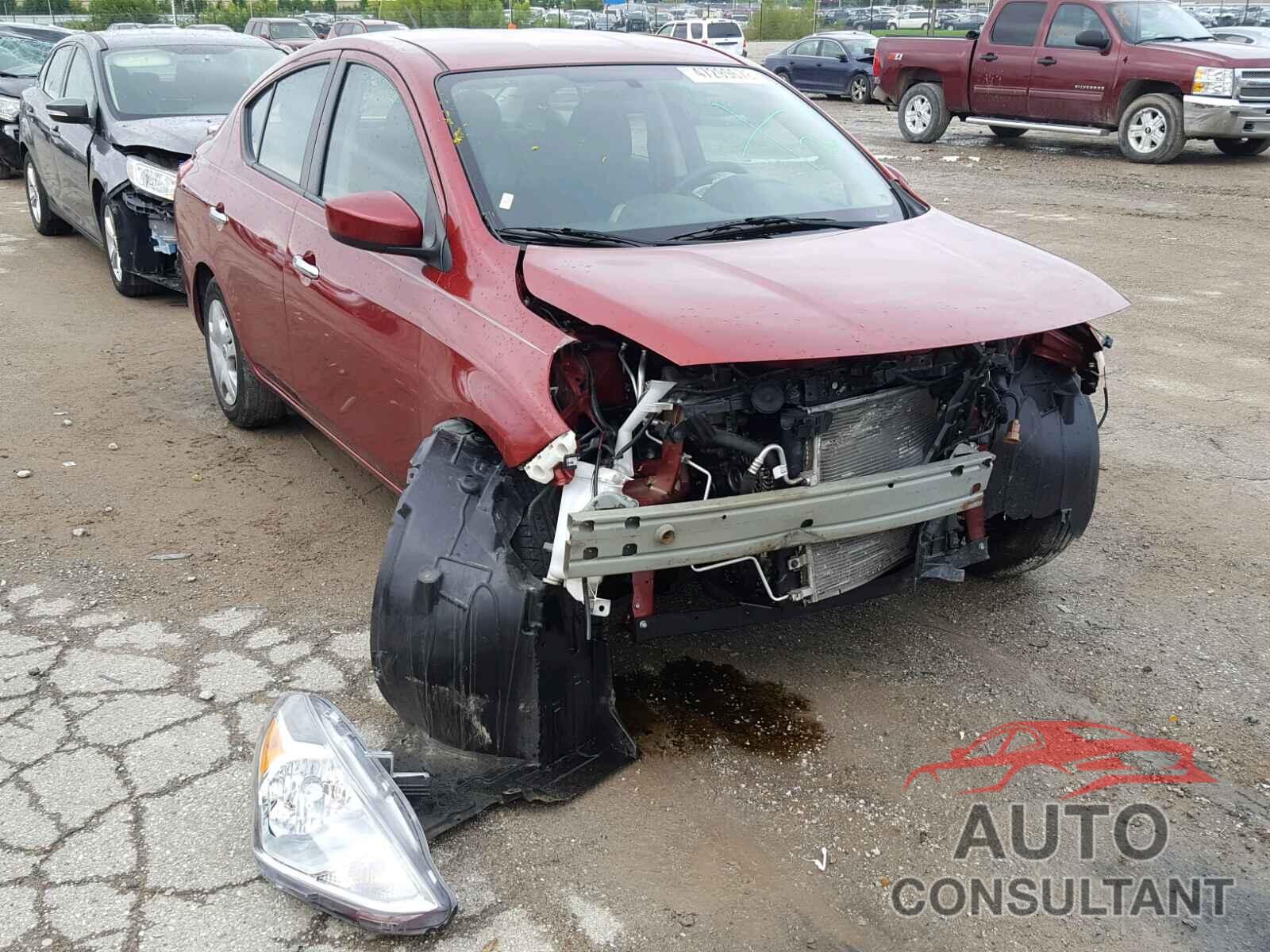 NISSAN VERSA 2016 - 3N1CN7AP8GL819647