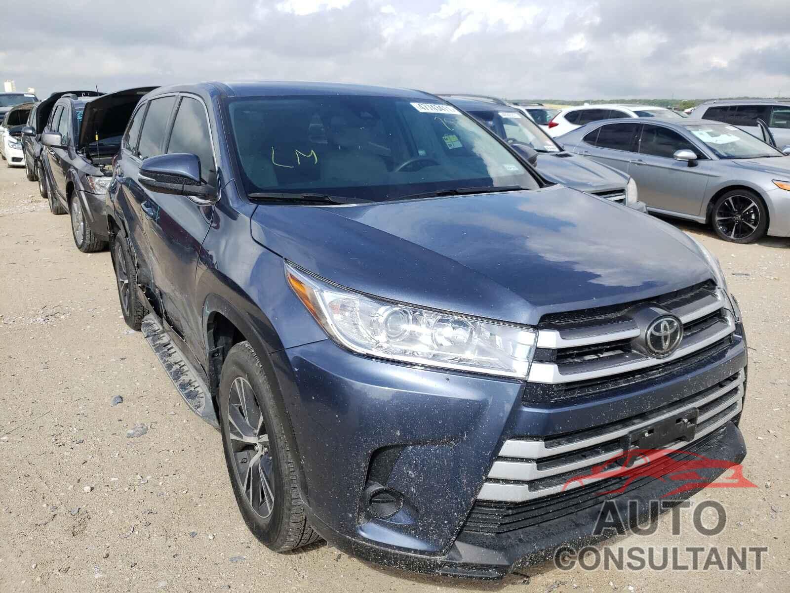 TOYOTA HIGHLANDER 2018 - 5TDZZRFHXJS287943