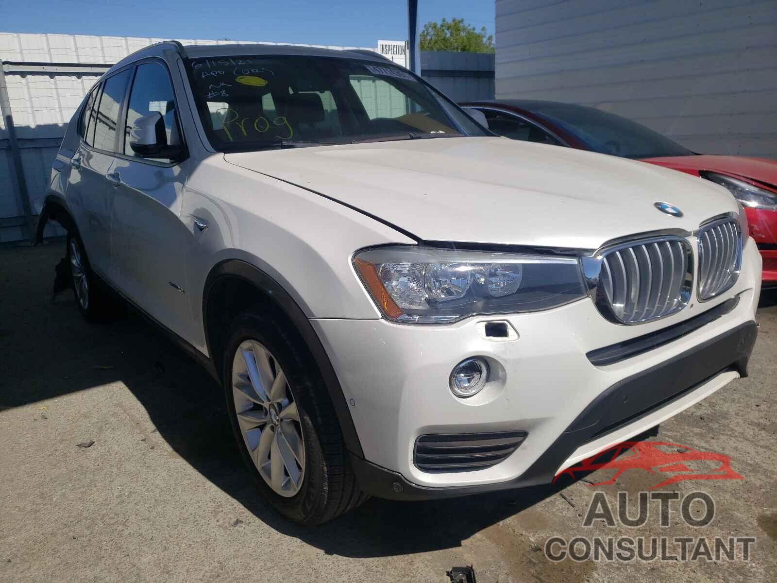 BMW X3 2017 - 5UXWZ7C52H0T43855