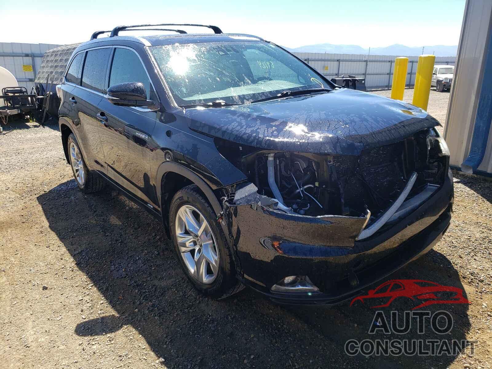 TOYOTA HIGHLANDER 2016 - 5TDDCRFH3GS016100
