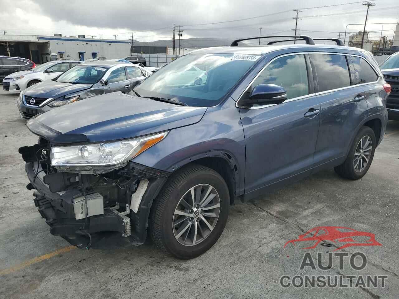 TOYOTA HIGHLANDER 2019 - 5TDKZRFH9KS345432