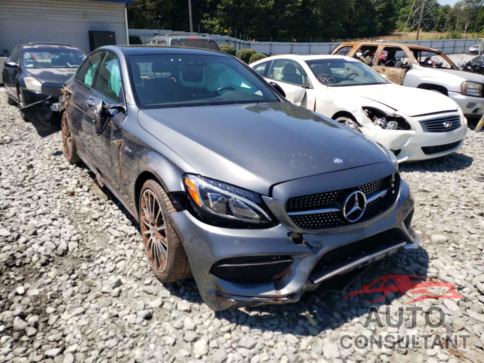 MERCEDES-BENZ C-CLASS 2017 - 55SWF6EB5HU189293