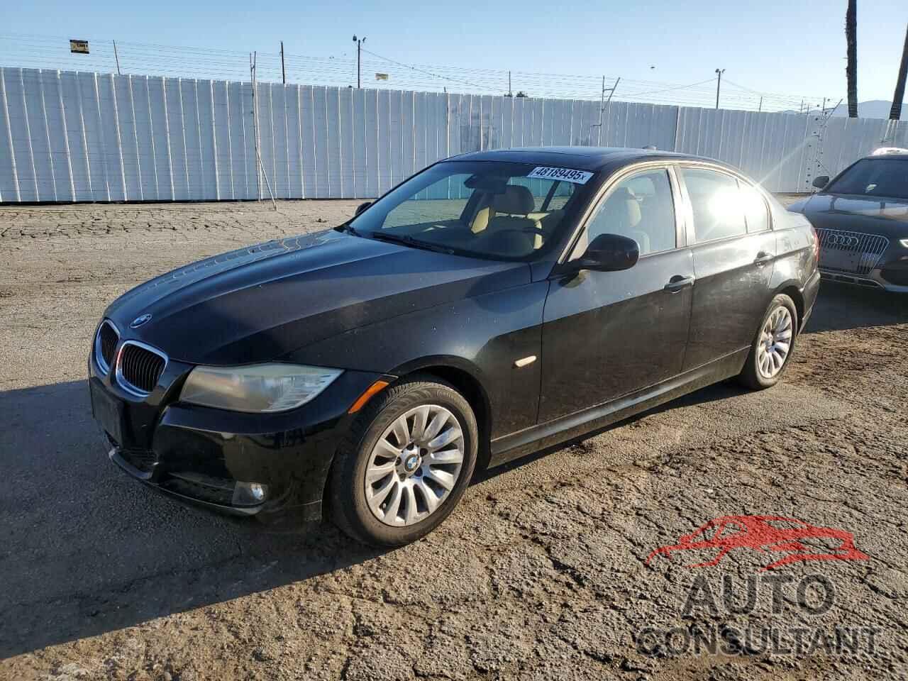 BMW 3 SERIES 2009 - WBAPH57519NL78699