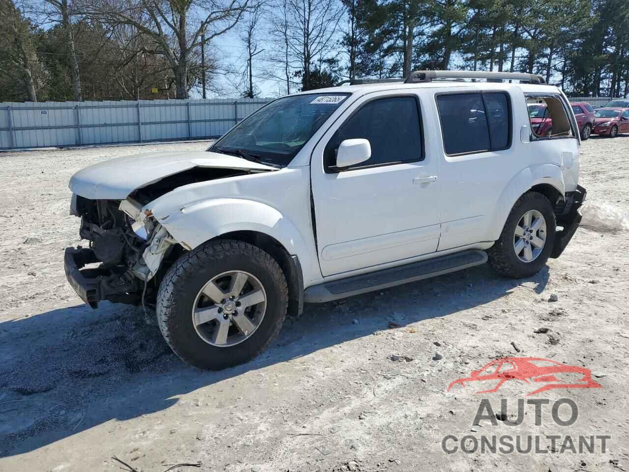 NISSAN PATHFINDER 2010 - 5N1AR1NN0AC628057