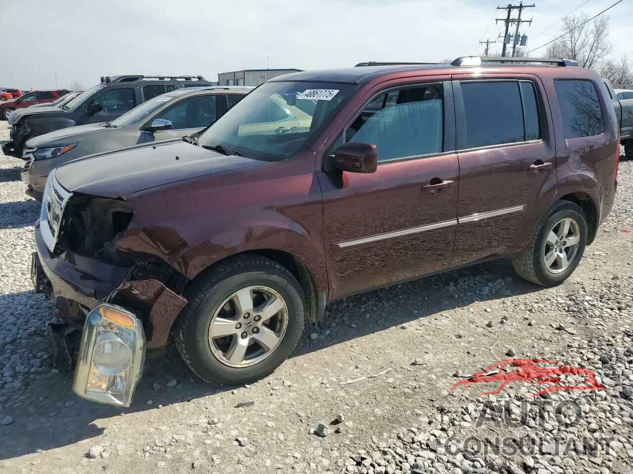 HONDA PILOT 2010 - 5FNYF4H63AB024975