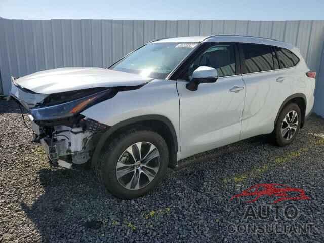 TOYOTA HIGHLANDER 2023 - 5TDKDRAH6PS518398