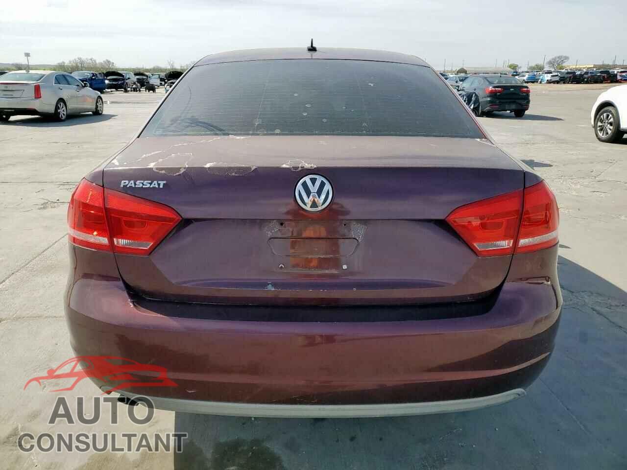 VOLKSWAGEN PASSAT 2012 - 1VWAP7A3XCC064970