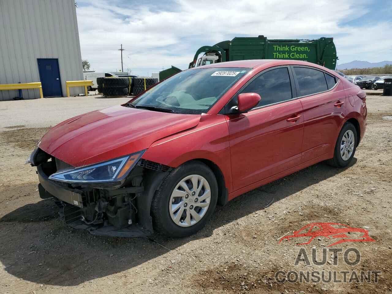 HYUNDAI ELANTRA 2020 - KMHD74LF9LU079195