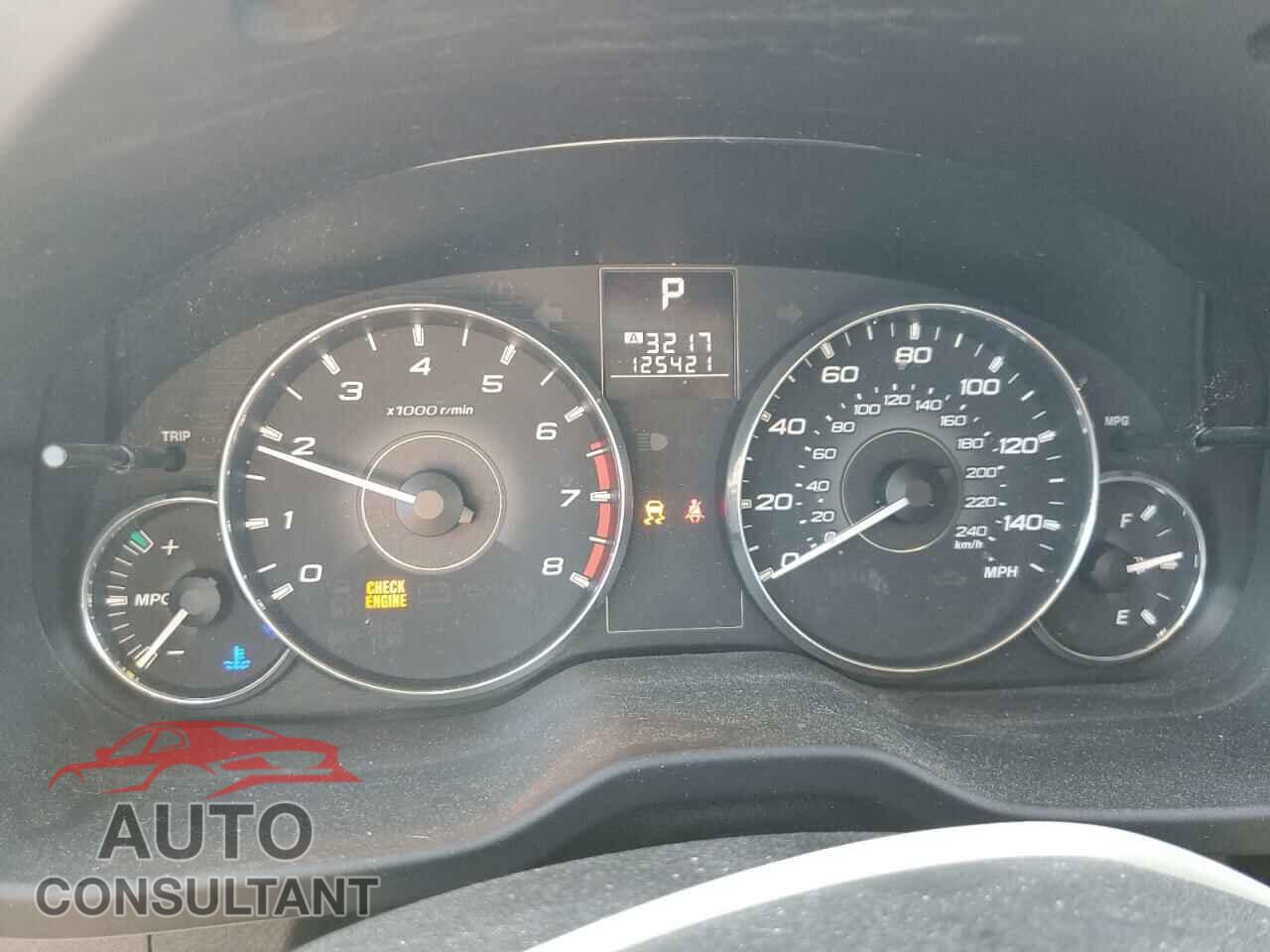 SUBARU OUTBACK 2012 - 4S4BRBCC7C3299906