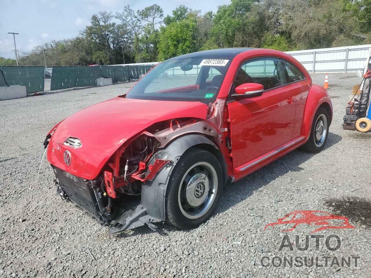 VOLKSWAGEN BEETLE 2012 - 3VWHP7AT9CM658334