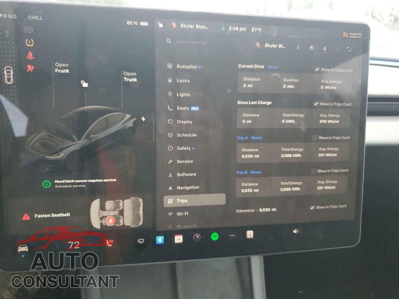 TESLA MODEL 3 2024 - 5YJ3E1EA4RF730871