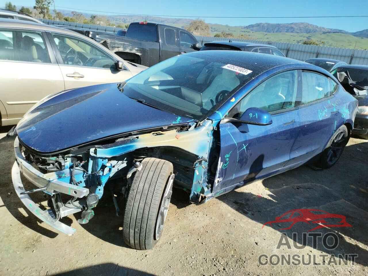 TESLA MODEL 3 2021 - 5YJ3E1EB6MF999746