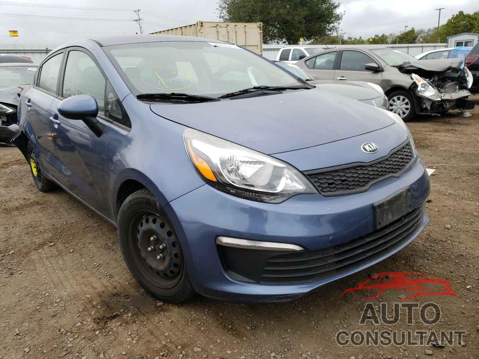 KIA RIO 2016 - KNADM4A38G6613719