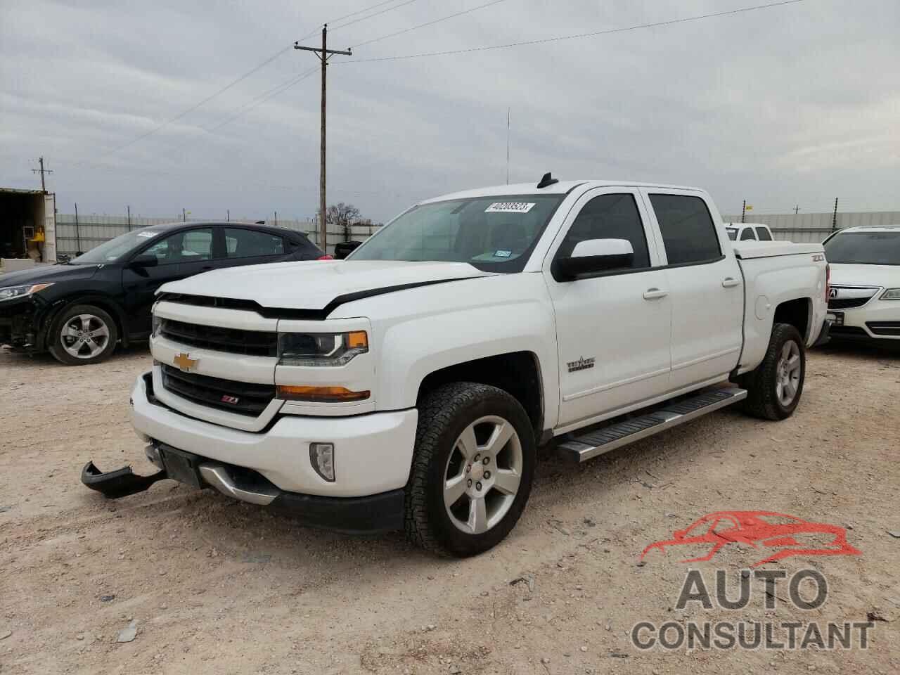 CHEVROLET SILVERADO 2018 - 3GCUKREC1JG540621