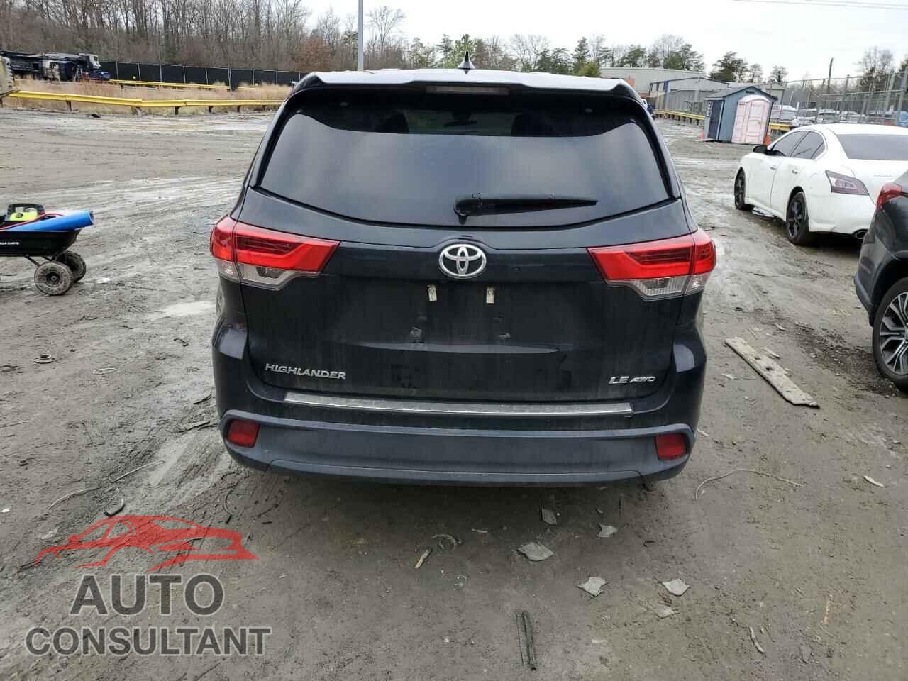 TOYOTA HIGHLANDER 2018 - 5TDBZRFH5JS913433