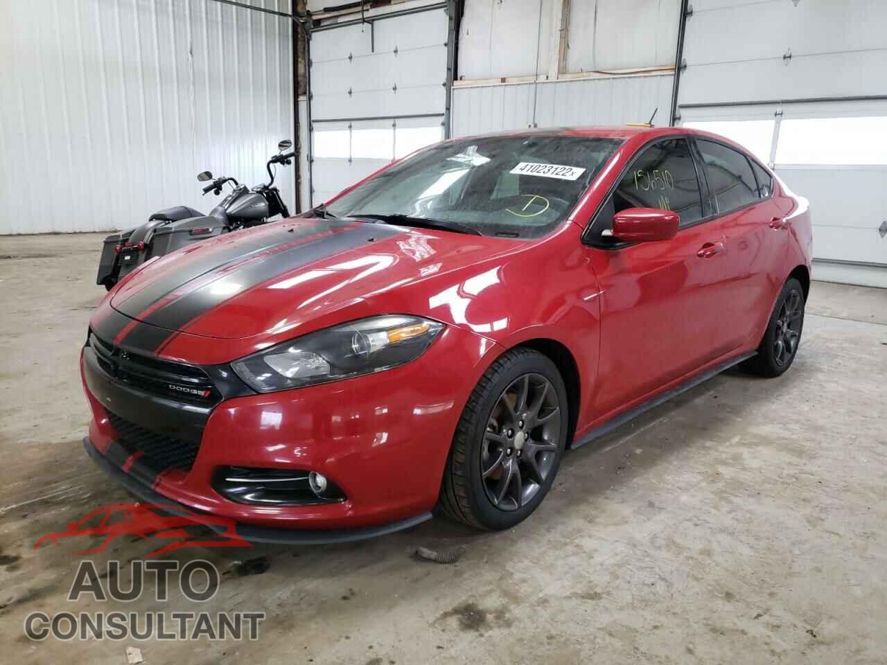 DODGE DART 2016 - 1C3CDFBBXGD505392