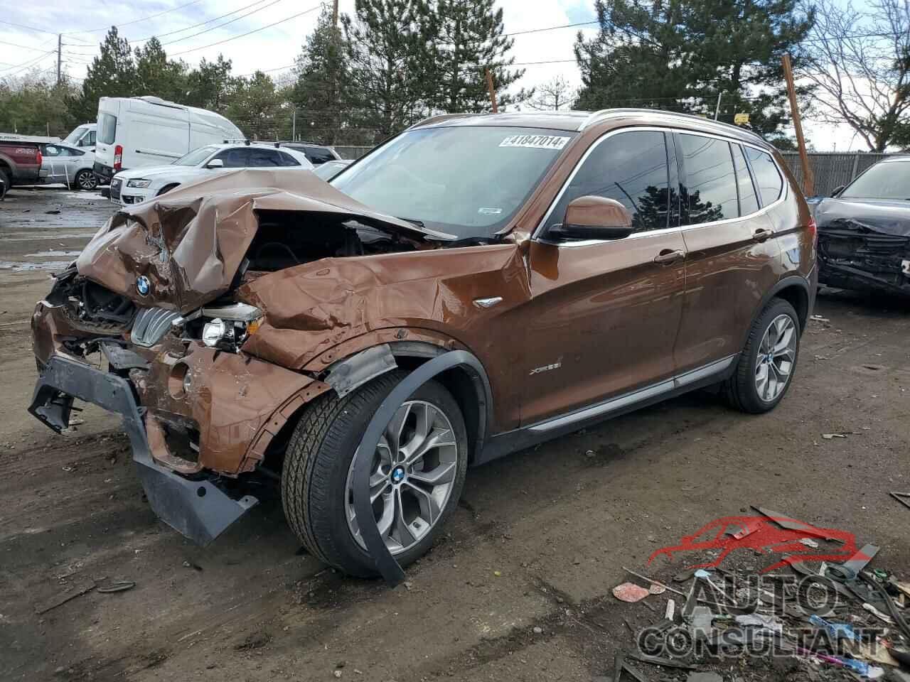 BMW X3 2017 - 5UXWX9C57H0D97513