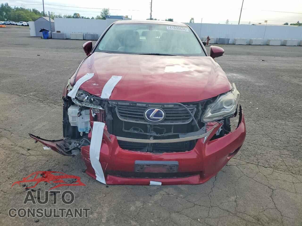 LEXUS CT 200 2012 - JTHKD5BH2C2121052