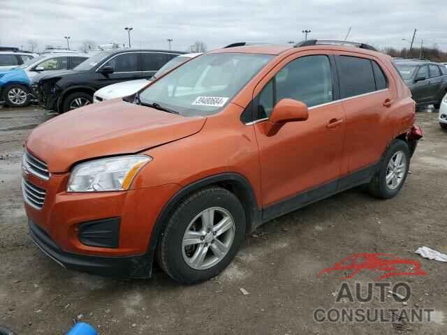 CHEVROLET TRAX 2016 - KL7CJLSB8GB606250