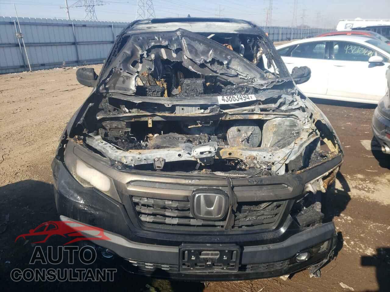 HONDA RIDGELINE 2017 - 5FPYK3F86HB015344