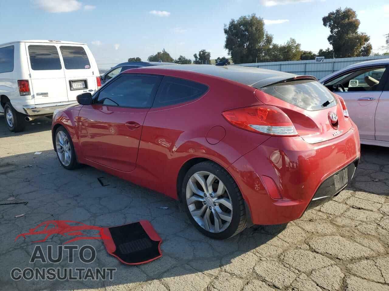 HYUNDAI VELOSTER 2013 - KMHTC6AD4DU116580