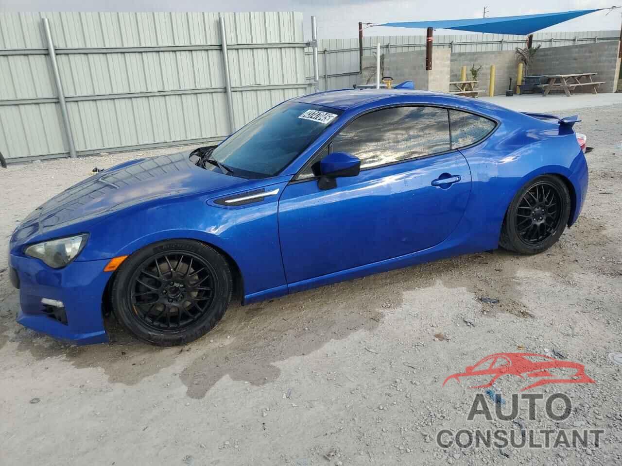 SUBARU BRZ 2016 - JF1ZCAC17G9602253