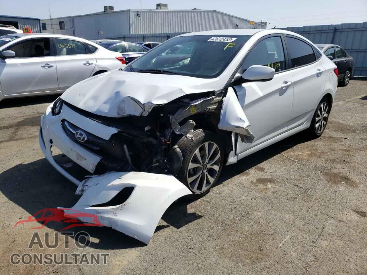 HYUNDAI ACCENT 2017 - KMHCT4AE1HU363283
