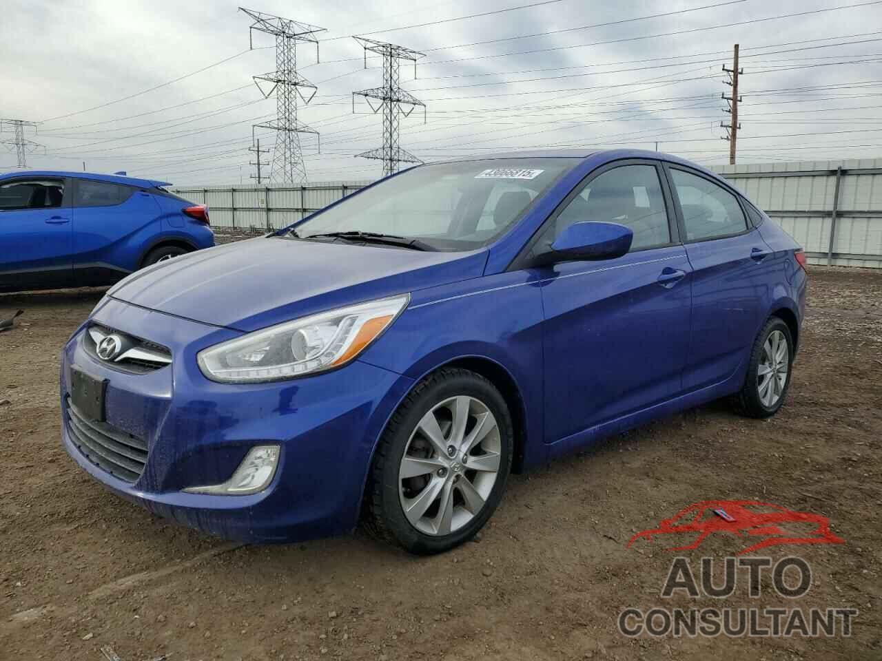HYUNDAI ACCENT 2014 - KMHCU4AE8EU742290