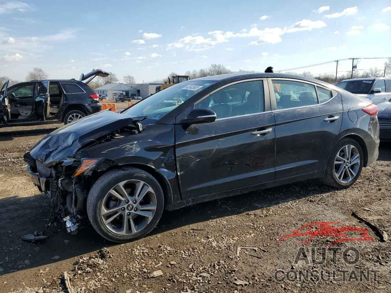 HYUNDAI ELANTRA 2017 - KMHD84LF3HU298237