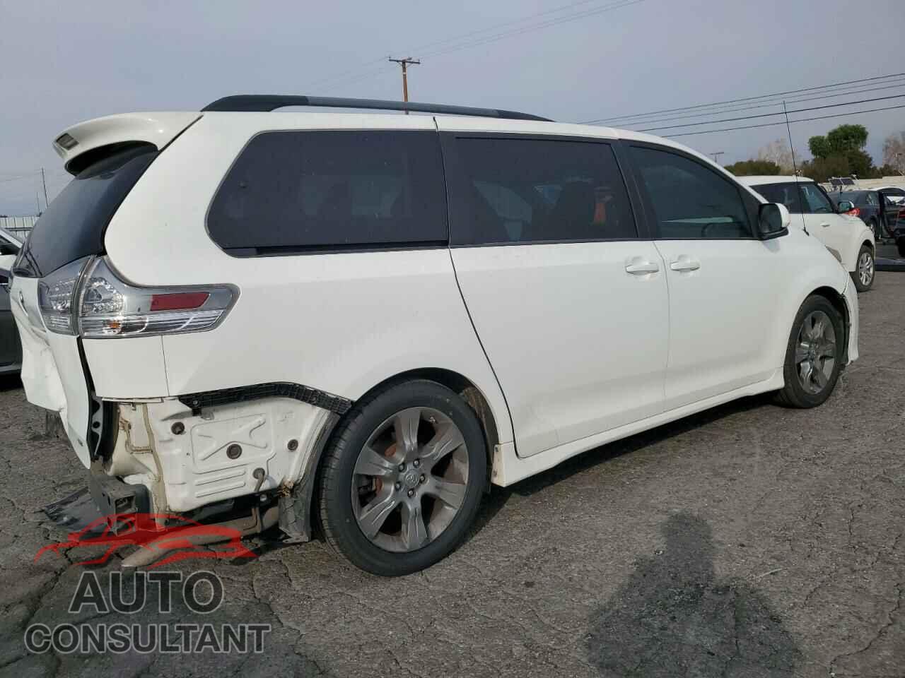 TOYOTA SIENNA 2012 - 5TDXK3DC9CS183074