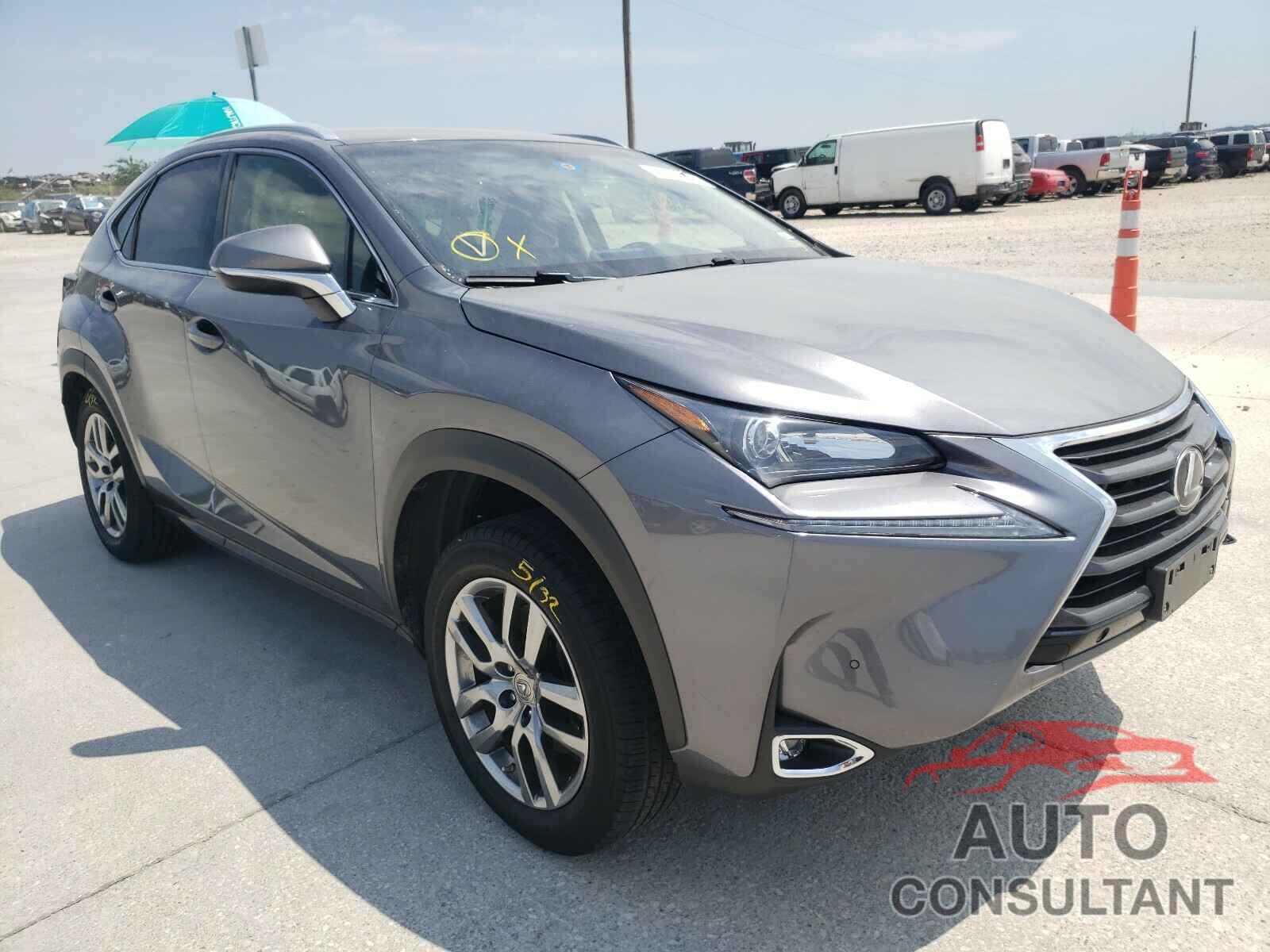 LEXUS NX 2016 - JTJYARBZ4G2040299