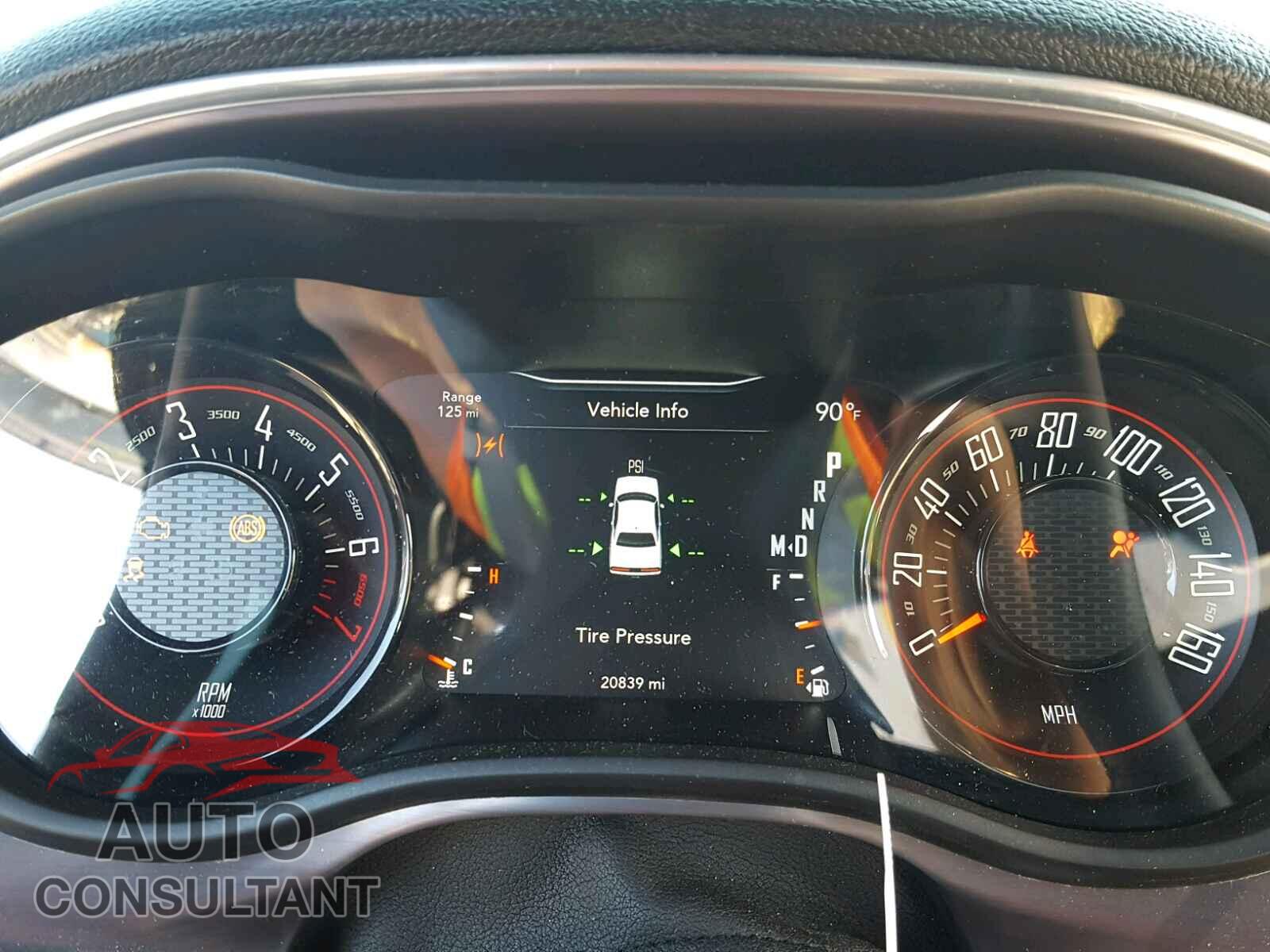 DODGE CHALLENGER 2017 - 2C3CDZAG5HH599989