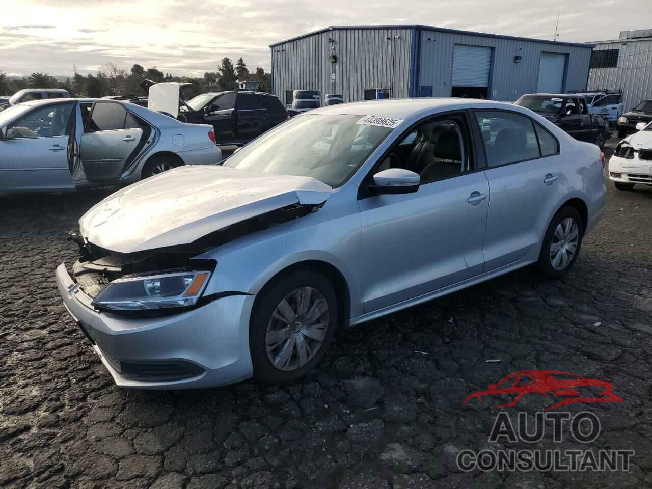 VOLKSWAGEN JETTA 2012 - 3VWDP7AJ9CM423395