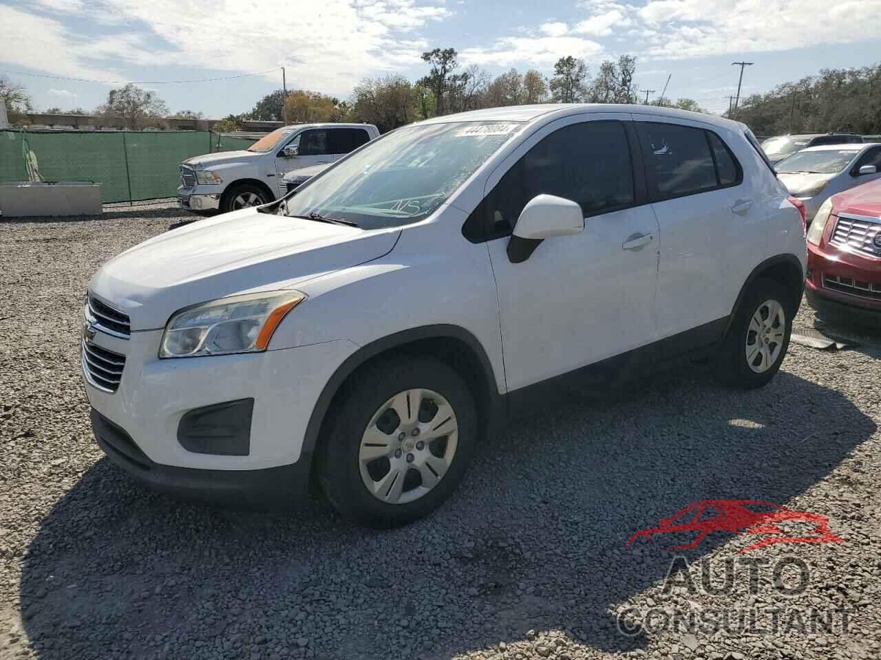 CHEVROLET TRAX 2016 - 3GNCJKSB2GL262689