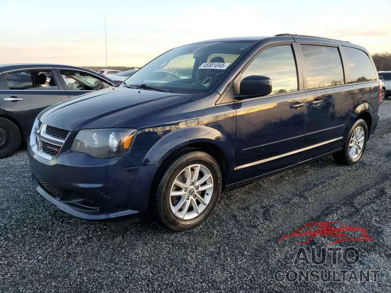 DODGE CARAVAN 2013 - 2C4RDGCG3DR756009