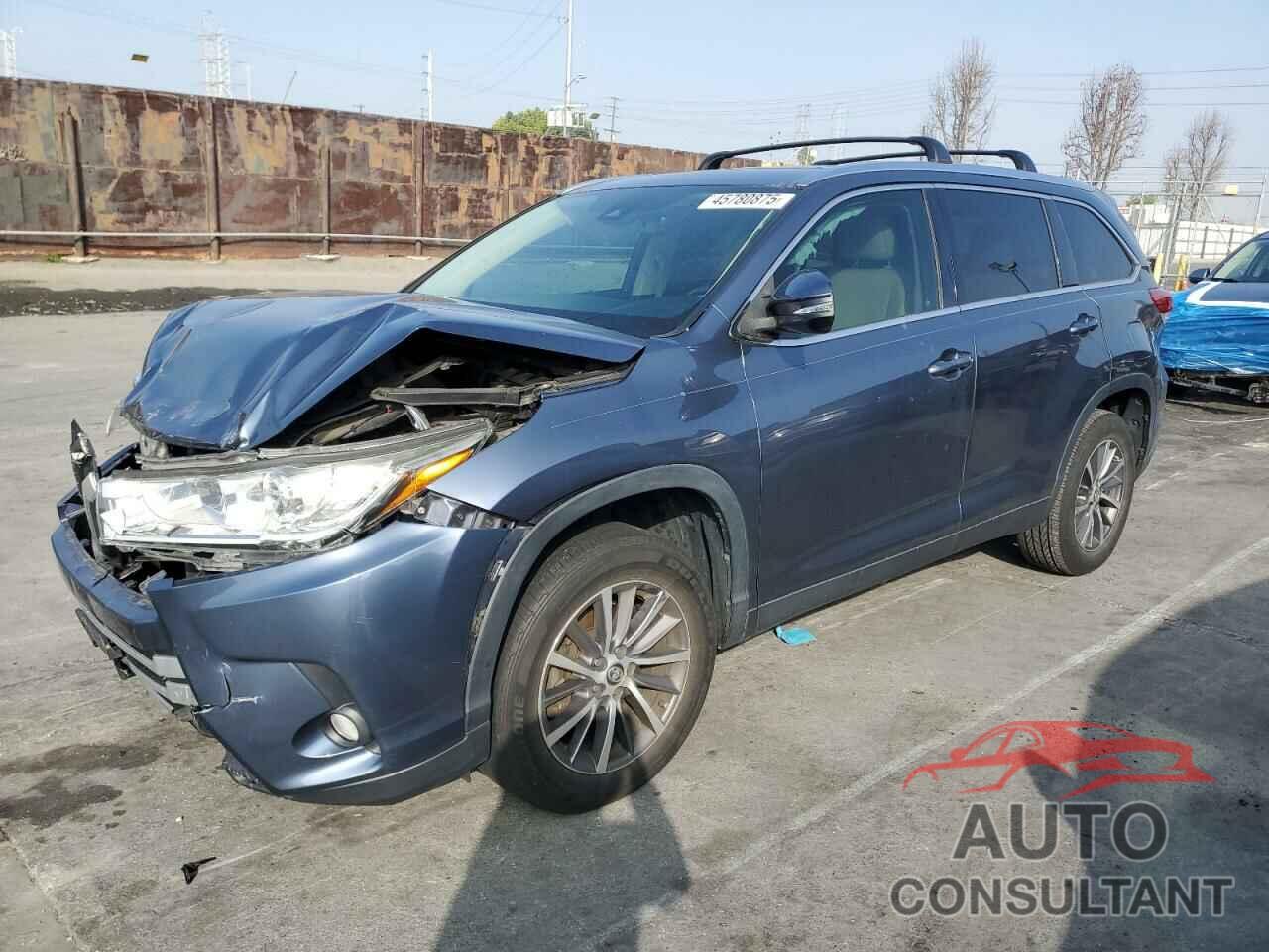 TOYOTA HIGHLANDER 2019 - 5TDKZRFH3KS289794