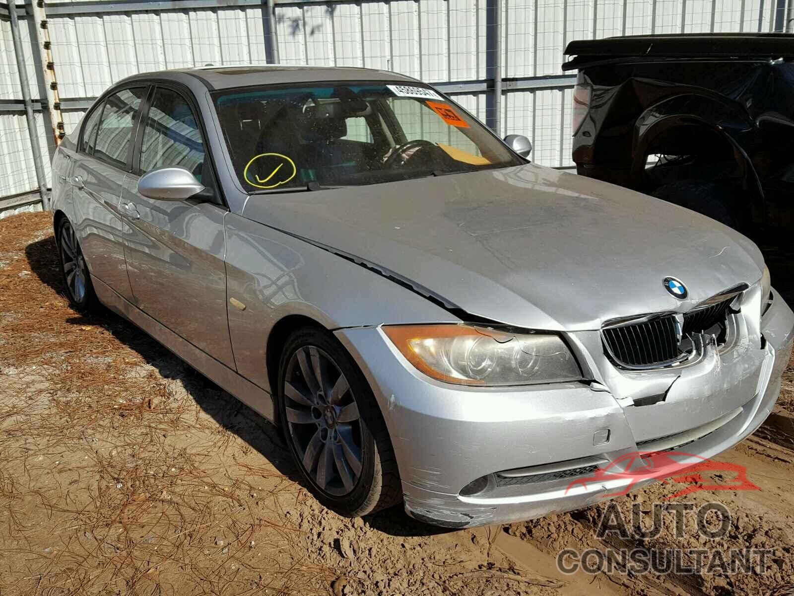 BMW 3 SERIES 2008 - WBAVA37558NL58468