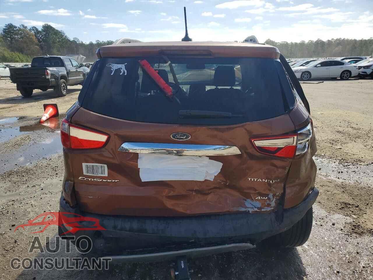 FORD ECOSPORT 2019 - MAJ6S3KL8KC275197