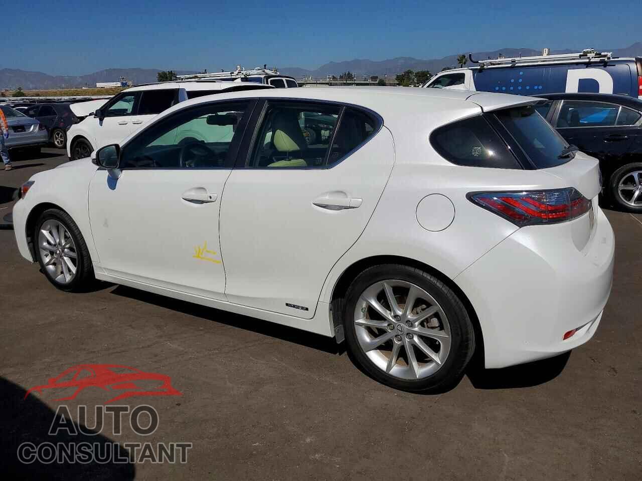 LEXUS CT 200 2012 - JTHKD5BH8C2093368