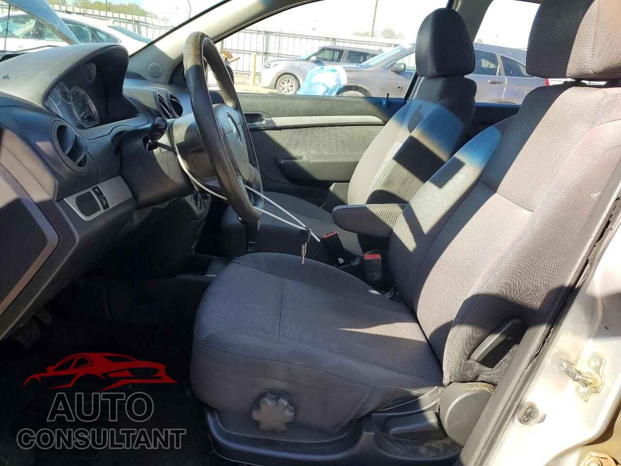 CHEVROLET AVEO 2010 - KL1TD5DE0AB122777
