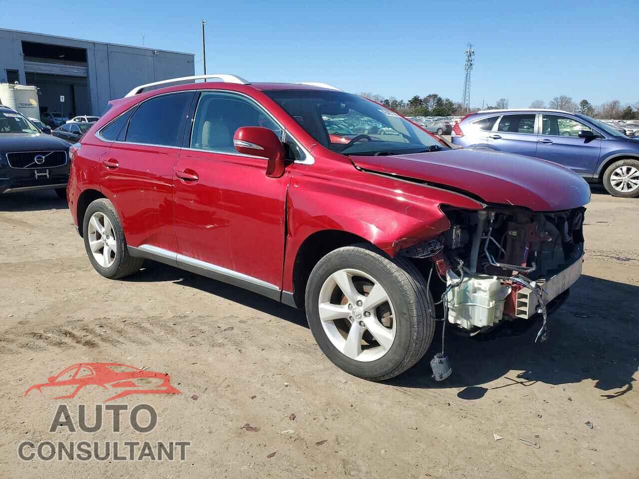 LEXUS RX350 2011 - 2T2BK1BAXBC093662