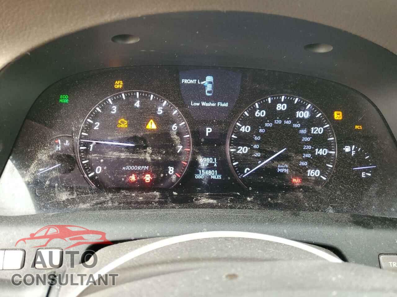 LEXUS LS460 2011 - JTHGL5EF5B5042720