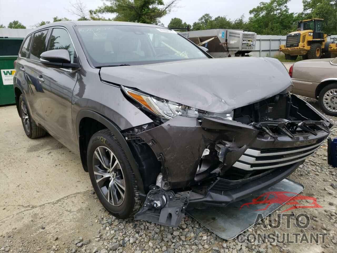 TOYOTA HIGHLANDER 2018 - 5TDBZRFH6JS487722