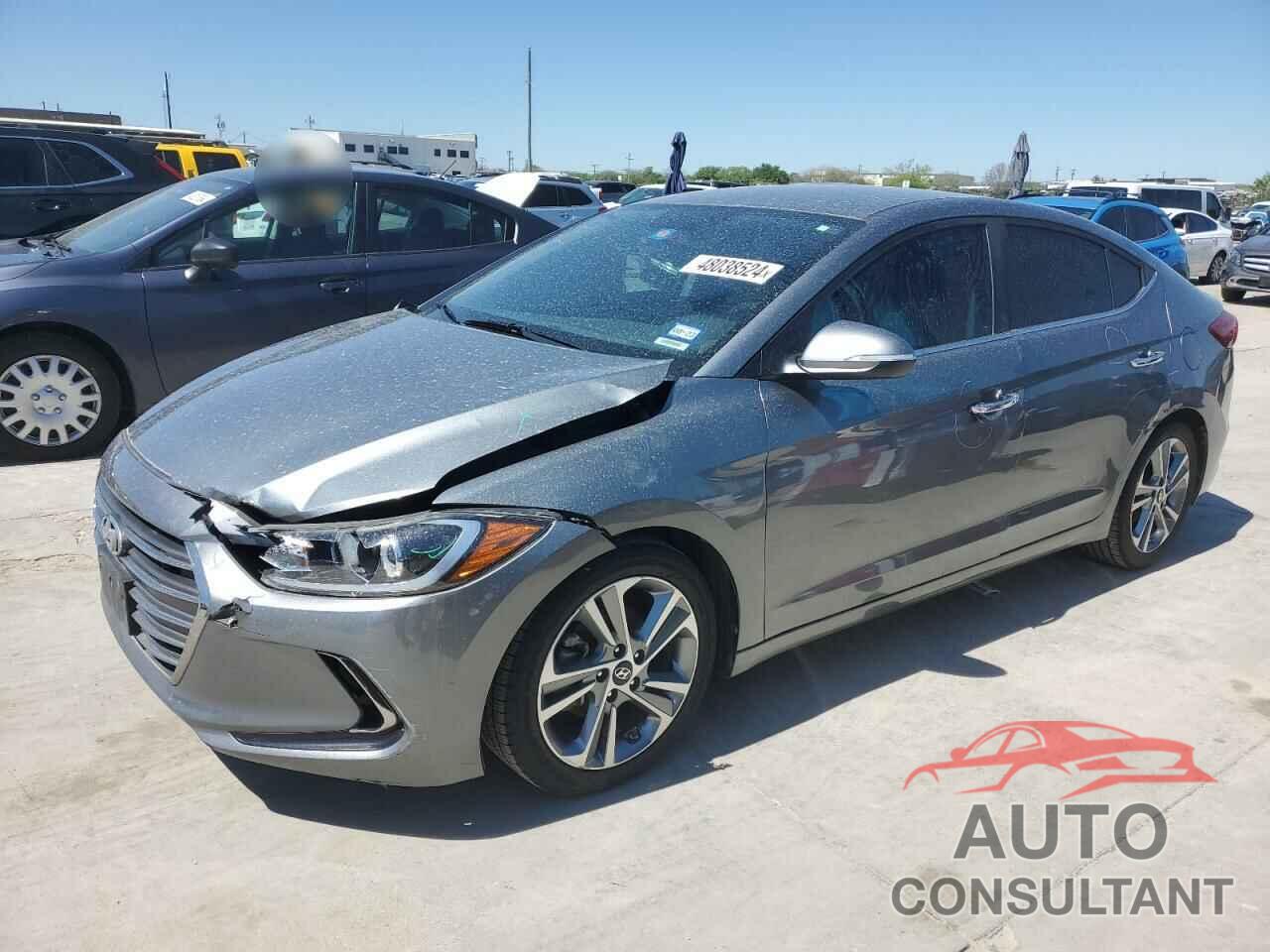 HYUNDAI ELANTRA 2017 - KMHD84LF5HU333103