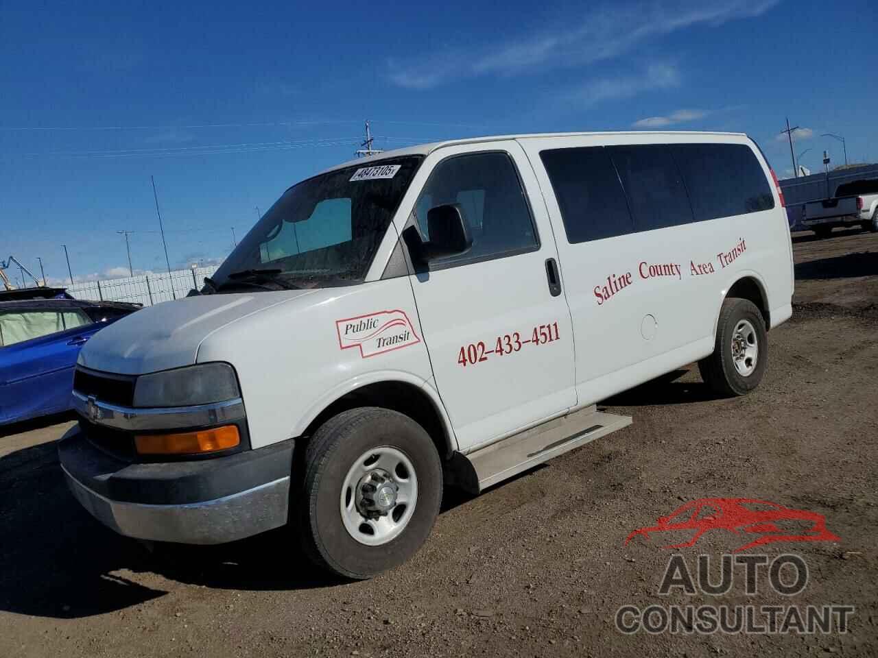 CHEVROLET EXPRESS 2010 - 1GAZGRDG3A1153698