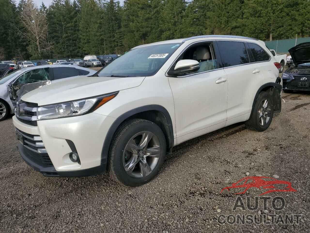 TOYOTA HIGHLANDER 2019 - 5TDDZRFH3KS967453