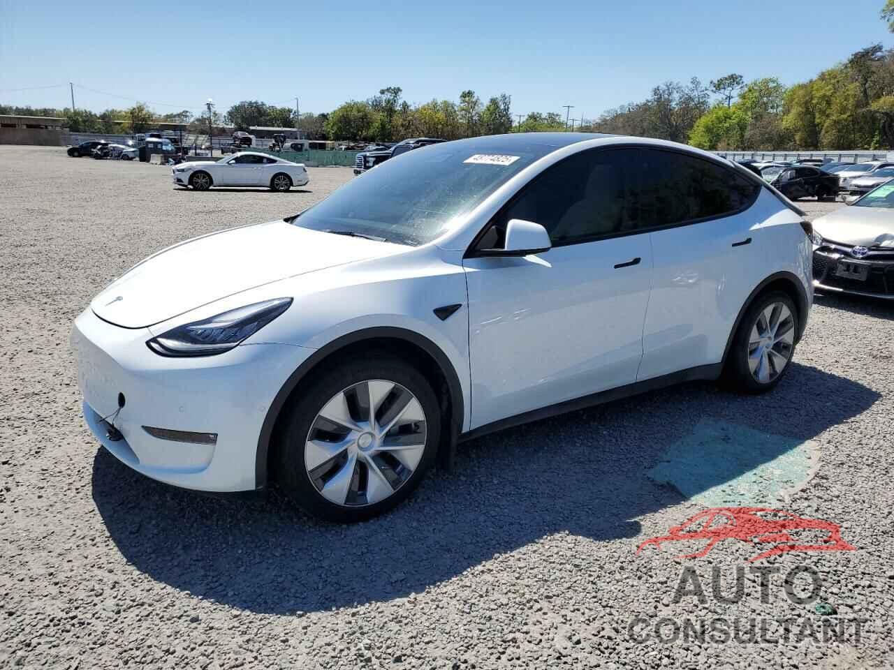 TESLA MODEL Y 2021 - 5YJYGDED8MF113011