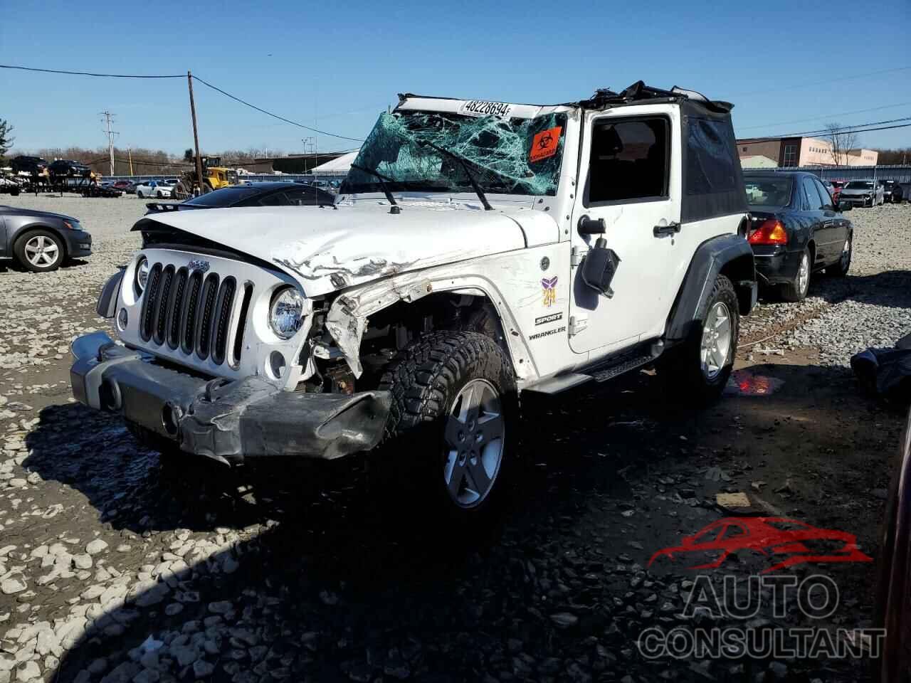 JEEP WRANGLER 2017 - 1C4AJWAGXHL588497