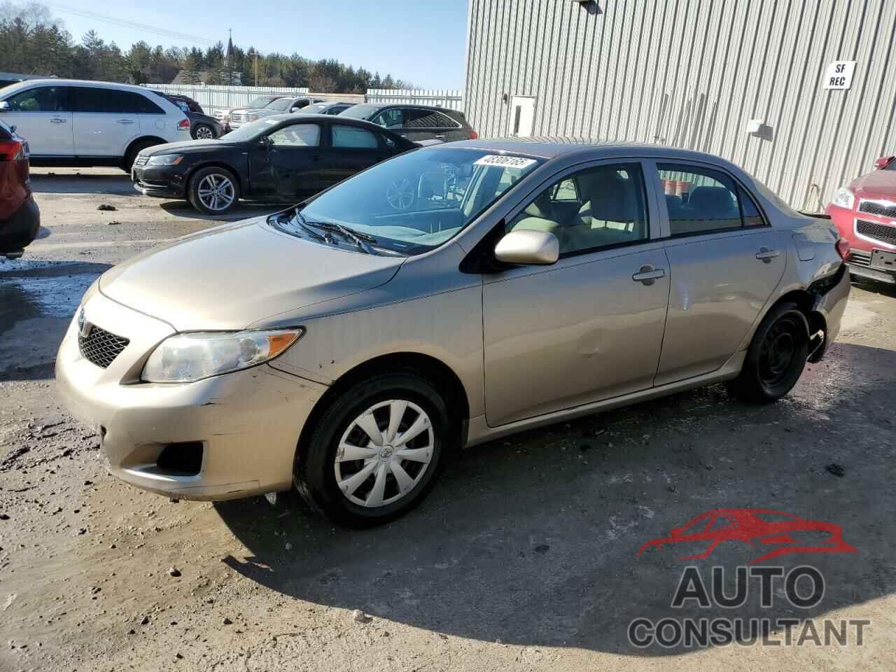 TOYOTA COROLLA 2009 - 1NXBU40E99Z087110