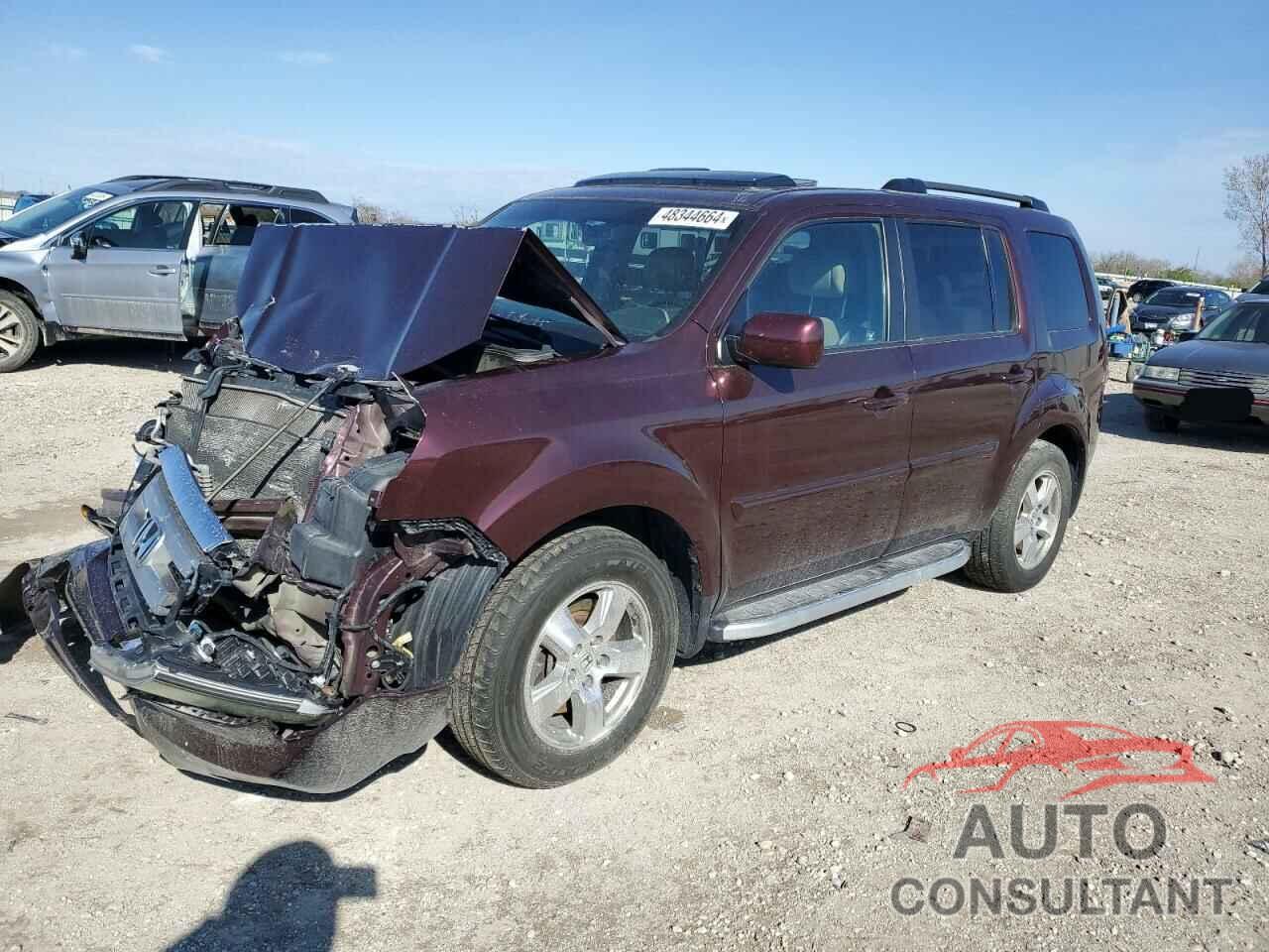 HONDA PILOT 2010 - 5FNYF4H52AB022884